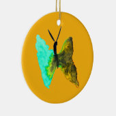 Décoration En Céramique Aquarelle papillon aqua joli (Droite)