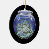 Décoration En Céramique Aquarium Fish Castle (Droite)