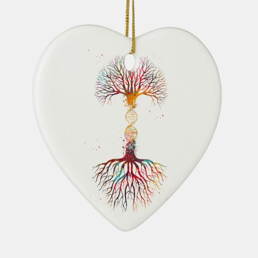 Décoration En Céramique Arbre ADN (Droite)