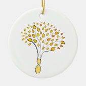 Décoration En Céramique Arbre ADN de famille trouvé (Devant)