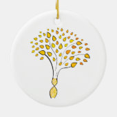 Décoration En Céramique Arbre ADN des soeurs trouvé (Dos)