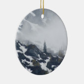 Décoration En Céramique Arbre dans la brume (Droite)
