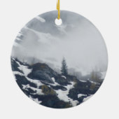 Décoration En Céramique Arbre dans la brume (Dos)