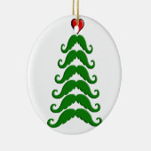 Décoration En Céramique Arbre de moustache de Noël (Droite)