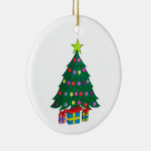 Décoration En Céramique Arbre de Noël (Droite)