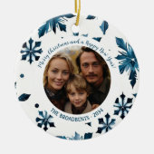 Décoration En Céramique Arbre de Noël à double face (Devant)