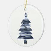 Décoration En Céramique Arbre de Noël côtier Roue du navire nautique (Gauche)