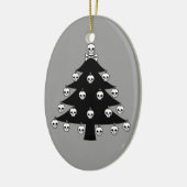 Décoration En Céramique Arbre de Noël de crâne (Gauche)