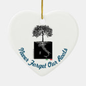 Décoration En Céramique Arbre de Noël italien (Dos)