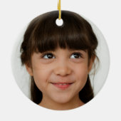 Décoration En Céramique Arbre de Noël rose rouge (Dos)