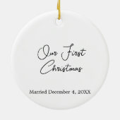 Décoration En Céramique Arbre de Noël Waterton (Dos)