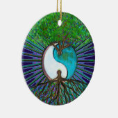 Décoration En Céramique Arbre de vie Yin Yang (Droite)