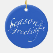 Décoration En Céramique Arbre Sycamore contre les objets Sky hivernaux (Dos)