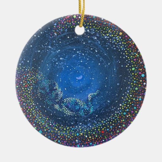 Décoration En Céramique Arc-en-ciel (Devant)