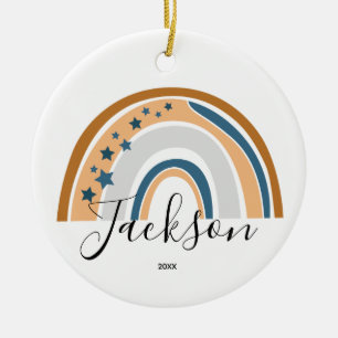 Décoration En Céramique Arc-en-ciel personnalisé Nouveau cadeau bébé