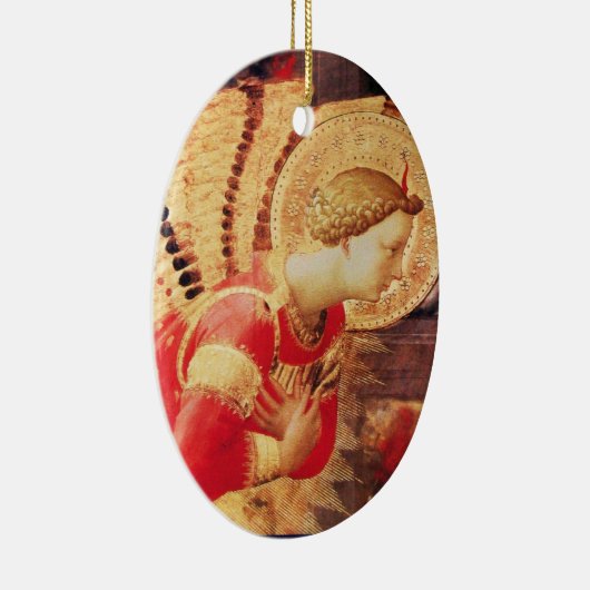 Décoration En Céramique ARCHANGEL GABRIEL Ruby Gem pierre (Droite)