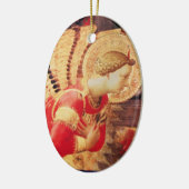 Décoration En Céramique ARCHANGEL GABRIEL Ruby Gem pierre (Gauche)