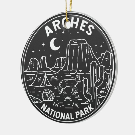 Décoration En Céramique Arches Parc National Delicate Arch Monoline (Gauche)