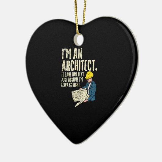 Décoration En Céramique Architect - I'm (Gauche)