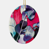 Décoration En Céramique Ardoise feuille gomme (Droite)