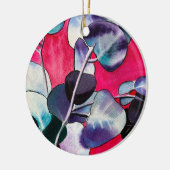 Décoration En Céramique Ardoise feuille gomme (Gauche)