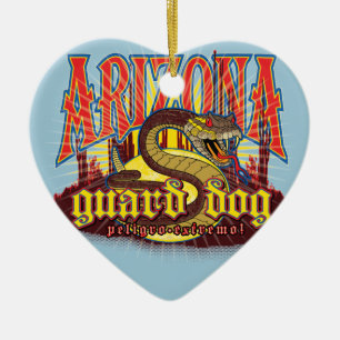 Décoration En Céramique Arizona Serpent en garde