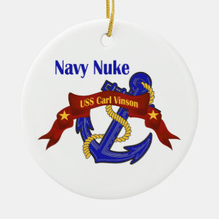 Décoration En Céramique Arme nucléaire USS Carl Vinson de marine