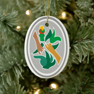 Décoration En Céramique Armoiries d'Acapulco, Mexique