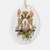 Décoration En Céramique Armoiries de Copenhague (Droite)