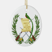 Décoration En Céramique Armoiries du Guatemala (Droite)