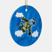 Décoration En Céramique Army Jet "Art by Kids" (Droite)