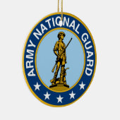 Décoration En Céramique Army_National_Guard_logo (Droite)