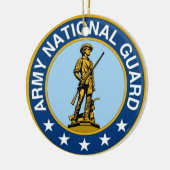 Décoration En Céramique Army_National_Guard_logo (Gauche)