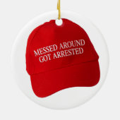 Décoration En Céramique Arrestation (Dos)