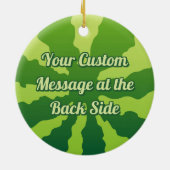 Décoration En Céramique Arrière - plan de pastèque (Dos)