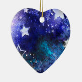 Décoration En Céramique Arrière - plan spatial avec étoiles (Droite)