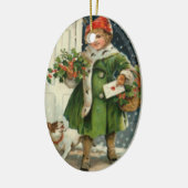 Décoration En Céramique Arrivée de Noël (Gauche)