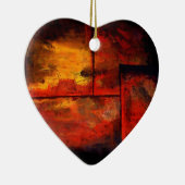 Décoration En Céramique Art Abstrait (Droite)