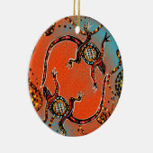 DÉCORATION EN CÉRAMIQUE ART AUSTRALIEN (Droite)