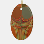 Décoration En Céramique Art contemporain africain Terre (Gauche)