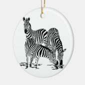 Décoration En Céramique Art déco Zebra (Gauche)