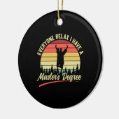 Décoration En Céramique Art | J'Ai Un Master (Gauche)