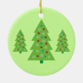 Décoration En Céramique Art moderne de l'arbre de Noël (Dos)