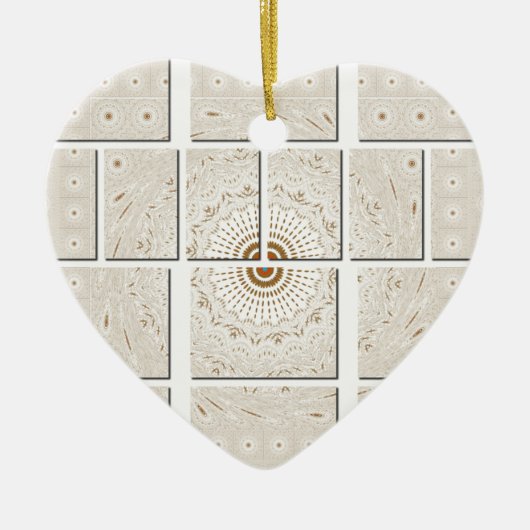 Décoration En Céramique Art Motif Africain Traditionnel Motif Motif Mosaïq (Devant)