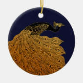 Décoration En Céramique Art Nouveau Peacock Will Bradley (Devant)