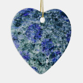 Décoration En Céramique Art numérique d'aquarelle bleue arrière - plan abs (Droite)