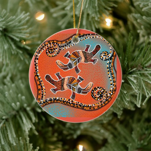 DÉCORATION EN CÉRAMIQUE ART PLATAPUS (Arbre)