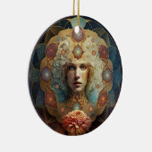 Décoration En Céramique Art Visionnaire Mandala Vivant (Droite)