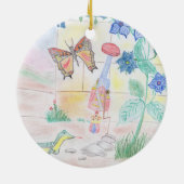 Décoration En Céramique Artisanat sur mesure pour les enfants, jouet pour (Dos)