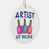 Décoration En Céramique Artiste au travail (Droite)